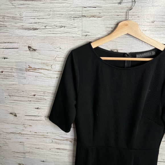 Sugarhill boutique black midi dress size 10 Australia - Picture 3 of 9
